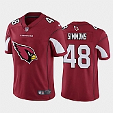 Nike Cardinals 48 Isaiah Simmons Red Team Big Logo Vapor Untouchable Limited Jersey Dzhi,baseball caps,new era cap wholesale,wholesale hats